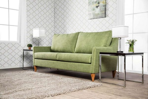Zielona sofa
