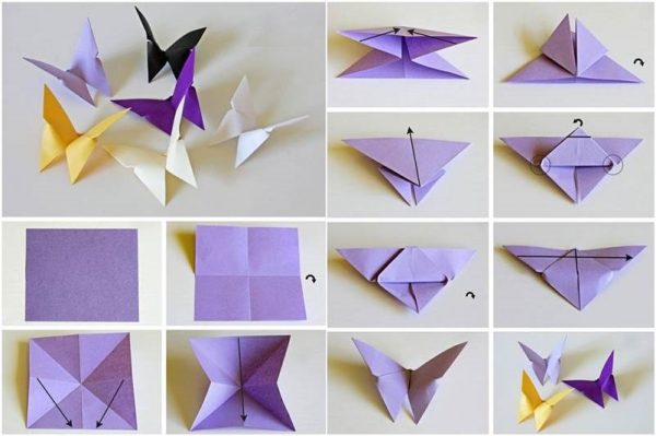 Origami-perhonen
