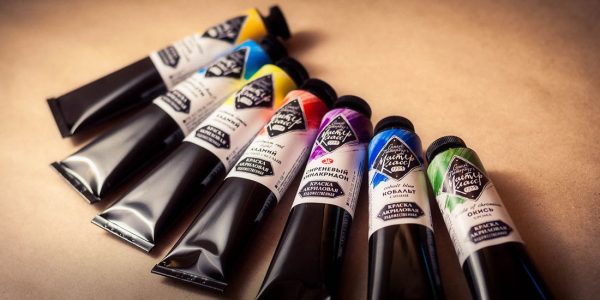 צבעי אקריליק כיתת אמן לציור