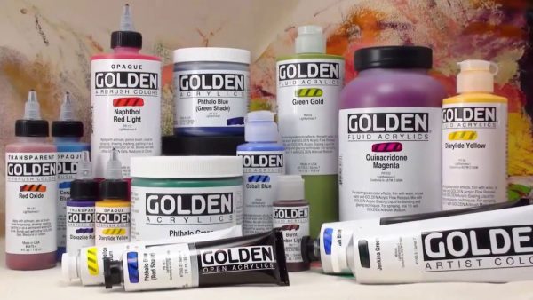 Golden paints