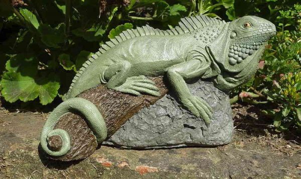 Sculpture chameleon