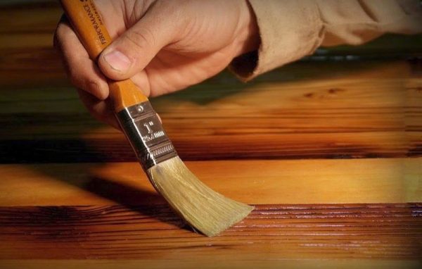 Pintura de cera de fusta