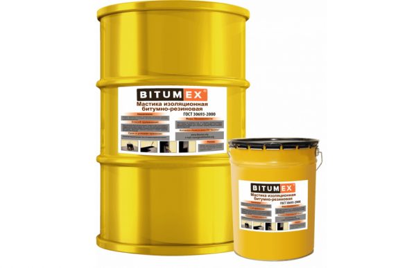 Bitumen-gumi masztix