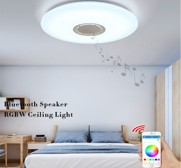 Musical ceiling chandelier with remote control