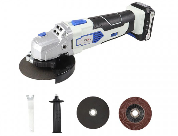 Rechargeable angle grinder