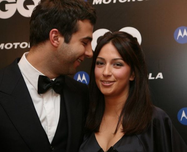 Ivan Urgant με την σημερινή σύζυγό του Natalya Kiknadze