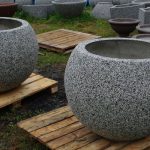 Producten van gewassen beton