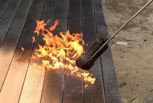 Fire-Burned Lumber