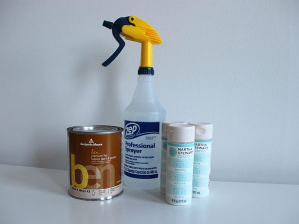 Preparación de pintura y aerosol.
