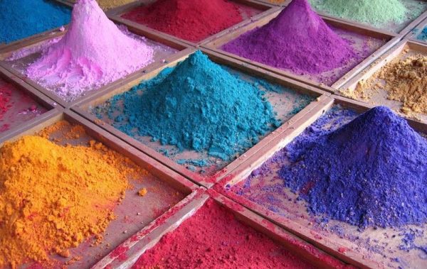 Powder pigments for car painting