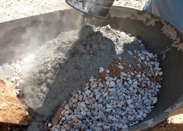 Preparation of cement mortar with filler
