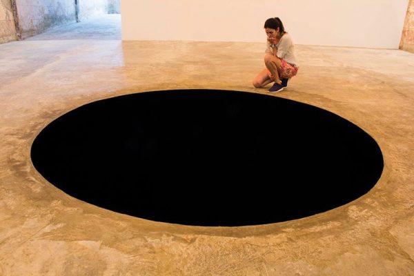 Descent to Limb by British sculptor Anish Kapoor