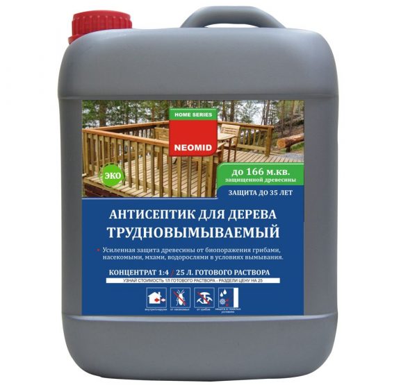 Hårdvasket træbeskyttelsesmiddel