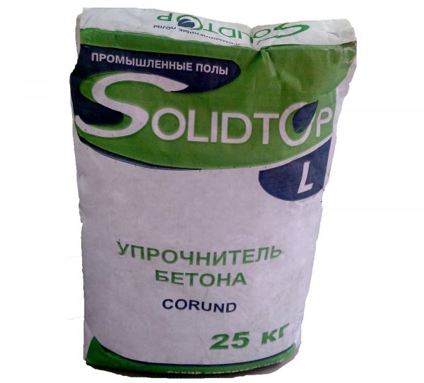 Betonkeményítő Solidtop Corund L