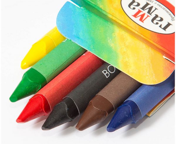 Los lápices de colores de cera ayudarán con la restauración de muebles