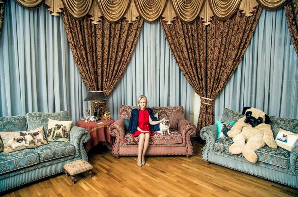Sala de estar de Daria Dontsova