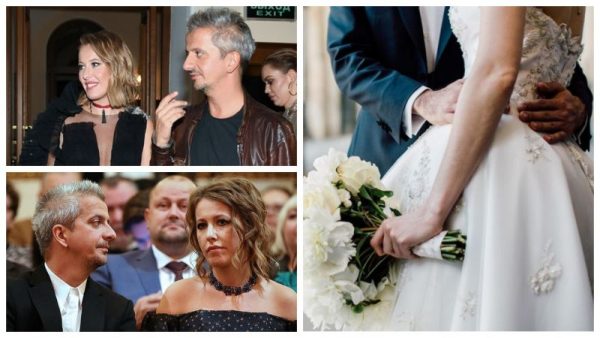 Bröllopet till Konstantin Bogomolov och Ksenia Sobchak