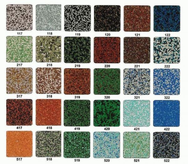 Paleta de colors de guix mosaic