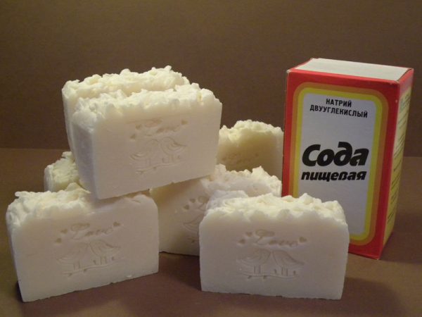Wax composition can be made from soap and soda