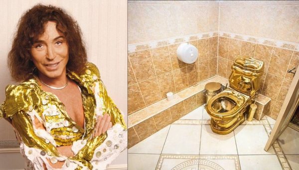 Gouden badkamer