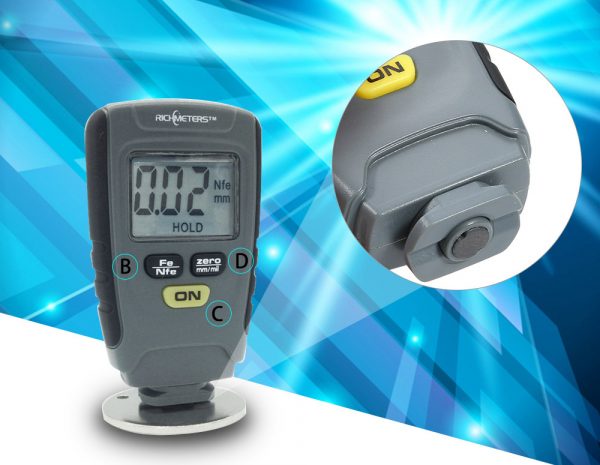 Digital Coating Thickness Meter RM660