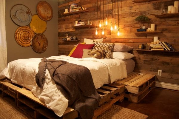Loft style bed