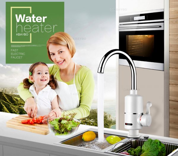 Kbaybo kitchen faucet with heating function
