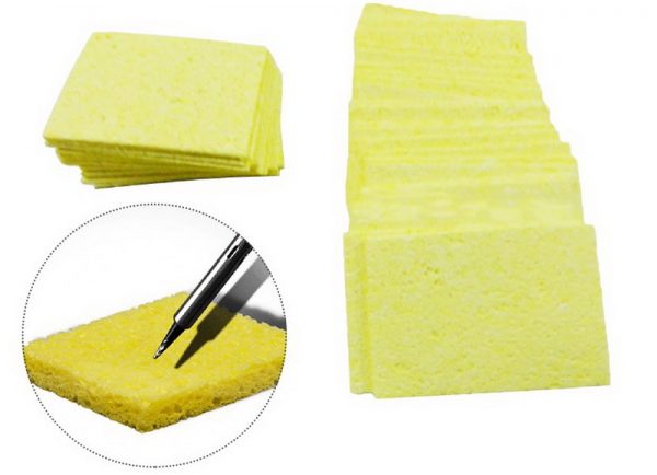 Esponjas de limpieza resistentes a las picaduras.