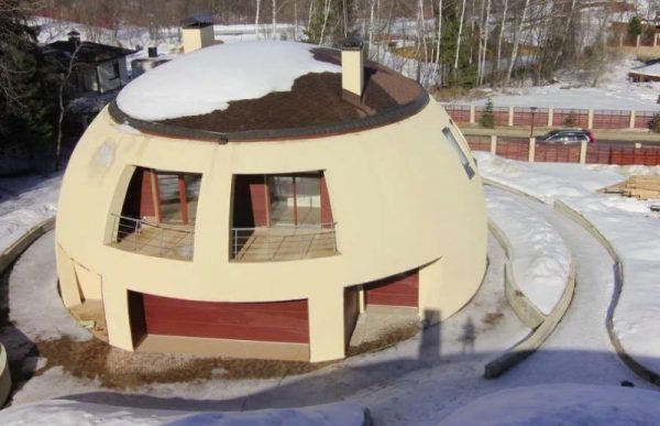 Dome House na may Balkonahe