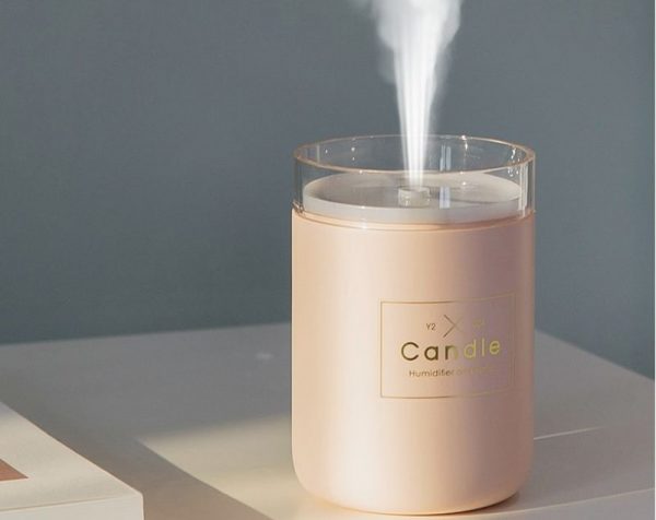 Candle Humidifier Ultrasonic Diffuser