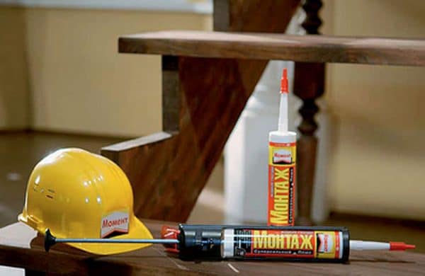 Liquid nails are commonly used during installation.