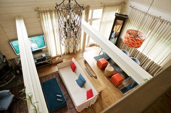 Interior de la sala de estar de Ilya Averbukh