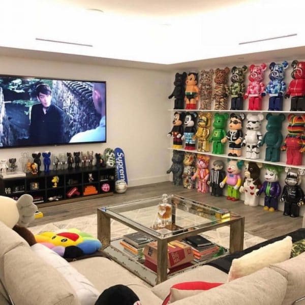 Timati's collection room