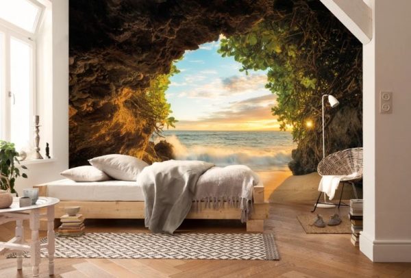 Single 3D wallpapers in the interior
