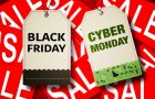 Musta perjantai ja cyber maanantai Shopping