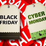 Musta perjantai ja cyber maanantai Shopping