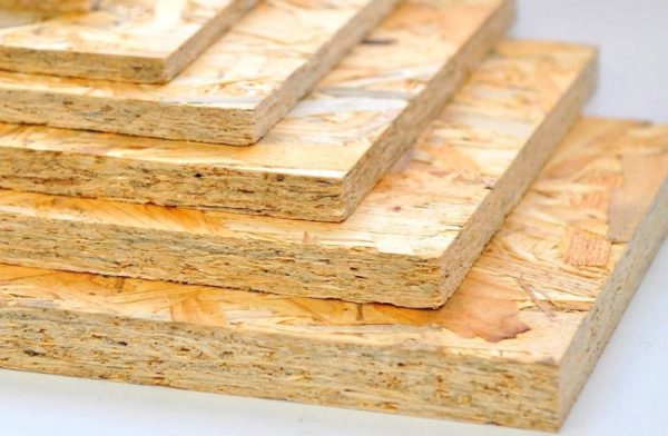 Wood chipboard