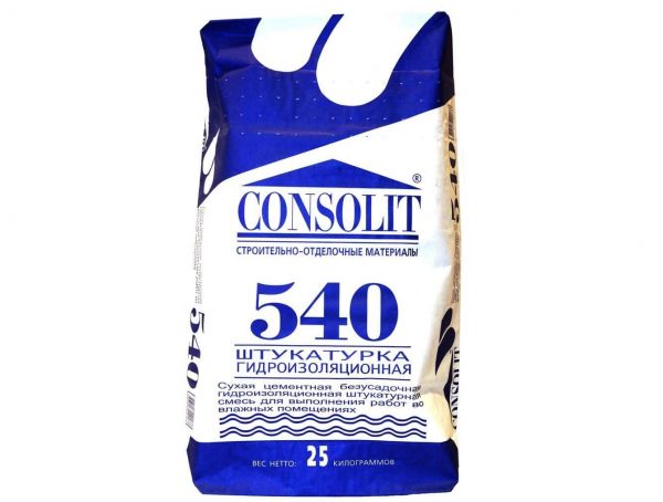 Mezcla impermeabilizante Consolit 540