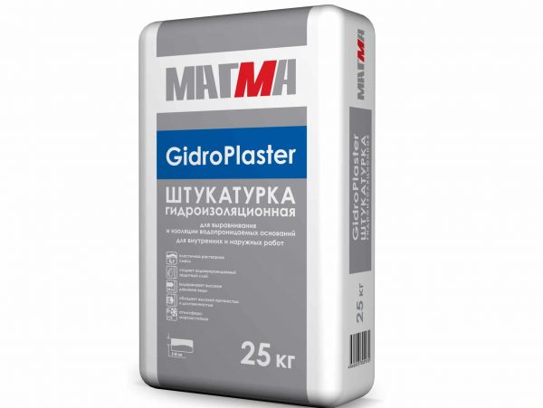 Plaster GidroPlaster brand Magma