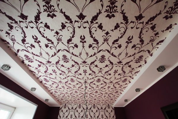 Non-woven ceiling wallpaper