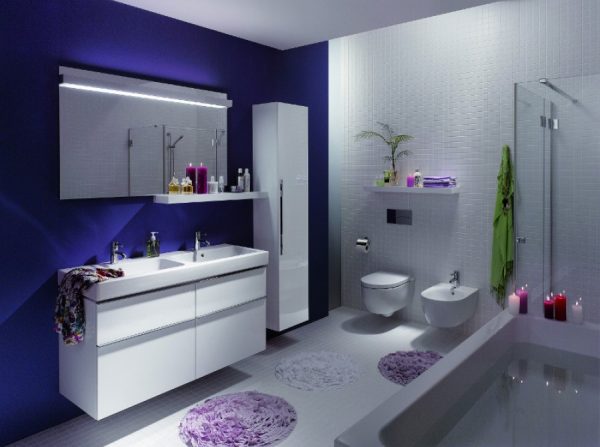 Moderni kylpyhuone sisustus