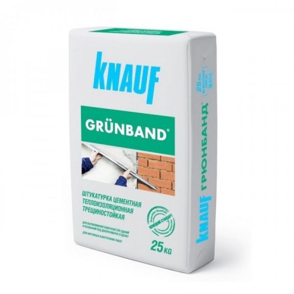 Crack-resistent Knauf Grunband gips