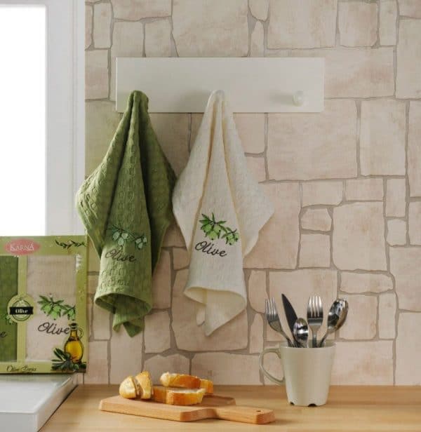 Waffle towels for the kitchen