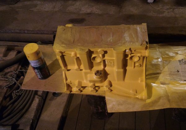 Painting the engine block VAZ 21120